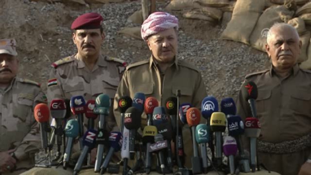 Ikby Başkanı Mesud Barzani, Basın Toplantısı Düzenledi (2)