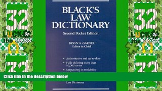 Big Deals  Black s Law Dictionary, Second Pocket Edition  Full Read Most Wanted