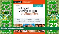 Big Deals  The Legal Answer Book for Families.  Best Seller Books Most Wanted