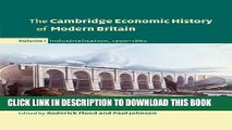 [EBOOK] DOWNLOAD The Cambridge Economic History of Modern Britain PDF
