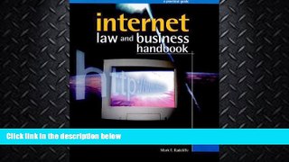 READ book  Internet Law and Business Handbook: A Practical Guide with Disk  FREE BOOOK ONLINE