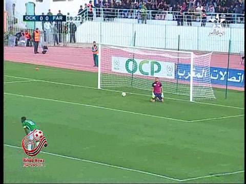 اهداف مباراة ( أولمبيك خريبكة 1 - 2 الجيش الملكي ) الدورى المغربى