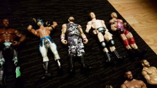 All my wwe action figures
