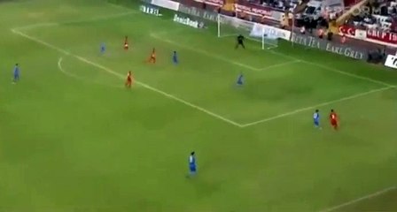 Deniz Kadah Goal - Antalyaspor 1-0 Rizespor 17.10.2016