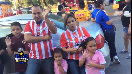 El color de Mimy del Tigres vs Necaxa