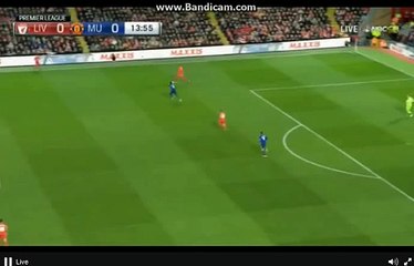 Zlatan Ibrahimovic Super SHOOT - Liverpool vs Manchester United - 17.10.2016