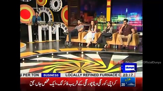 Mazaq Raat (17 October 2016) - Teri Meri Love Story Special (Mohid Mirza-Usnah Shah-Uzma Khan)