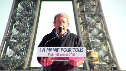 Discours de Joseph Thouvenel à la Manif Pour Tous (16 Oct 2016)