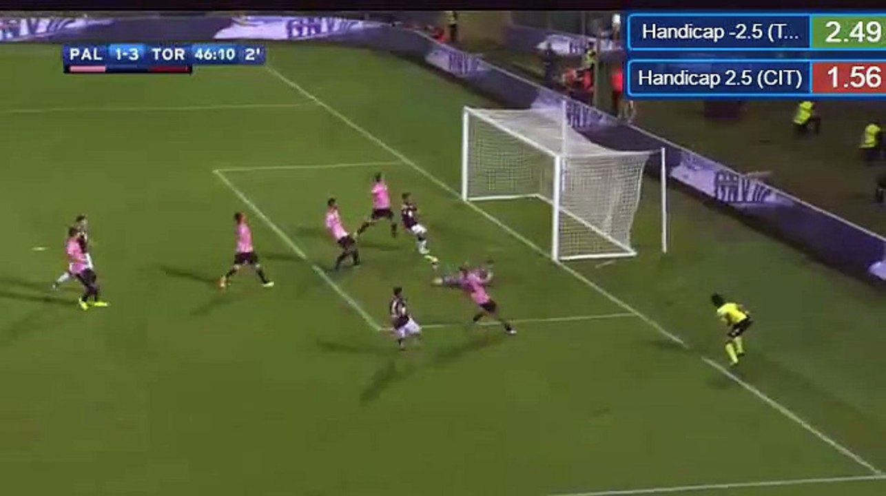 Marco Benassi Goal HD - Palermo 1-3 Torino 17.10.2016 HD
