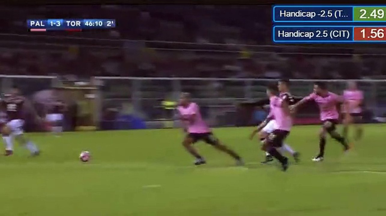 Marco Benassi Goal HD Palermo 1 3 Torino 17.10.2016 HD