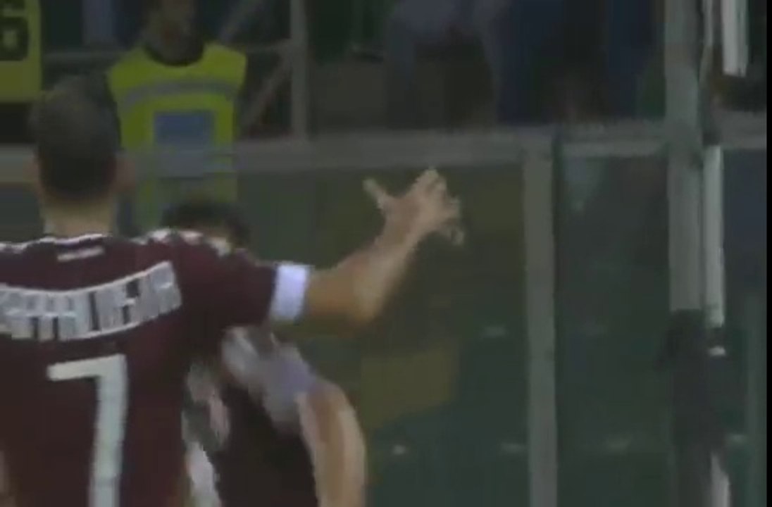 Benassi GOAL  PALERMO VS TORINO 1-3 SERIE A 17/10/2016