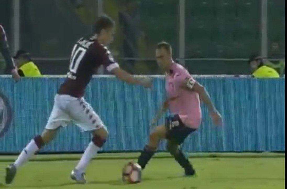Goal Ljajić . Palermo 1-2 Torino -