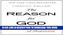 [BOOK] PDF The Reason for God: Belief in an Age of Skepticism Collection BEST SELLER