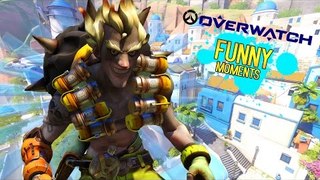 Overwatch Funny Moments - Epic Fails, Hilarious Deaths, Funny Rage, And More!