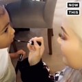 Kylie Jenner Is A Really Fun Auntie, Puts Lipstick On North West