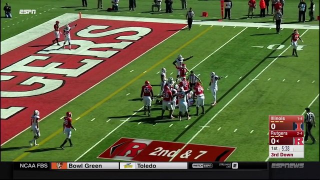 Illinois Football Highlights at Rutgers 10/15/16