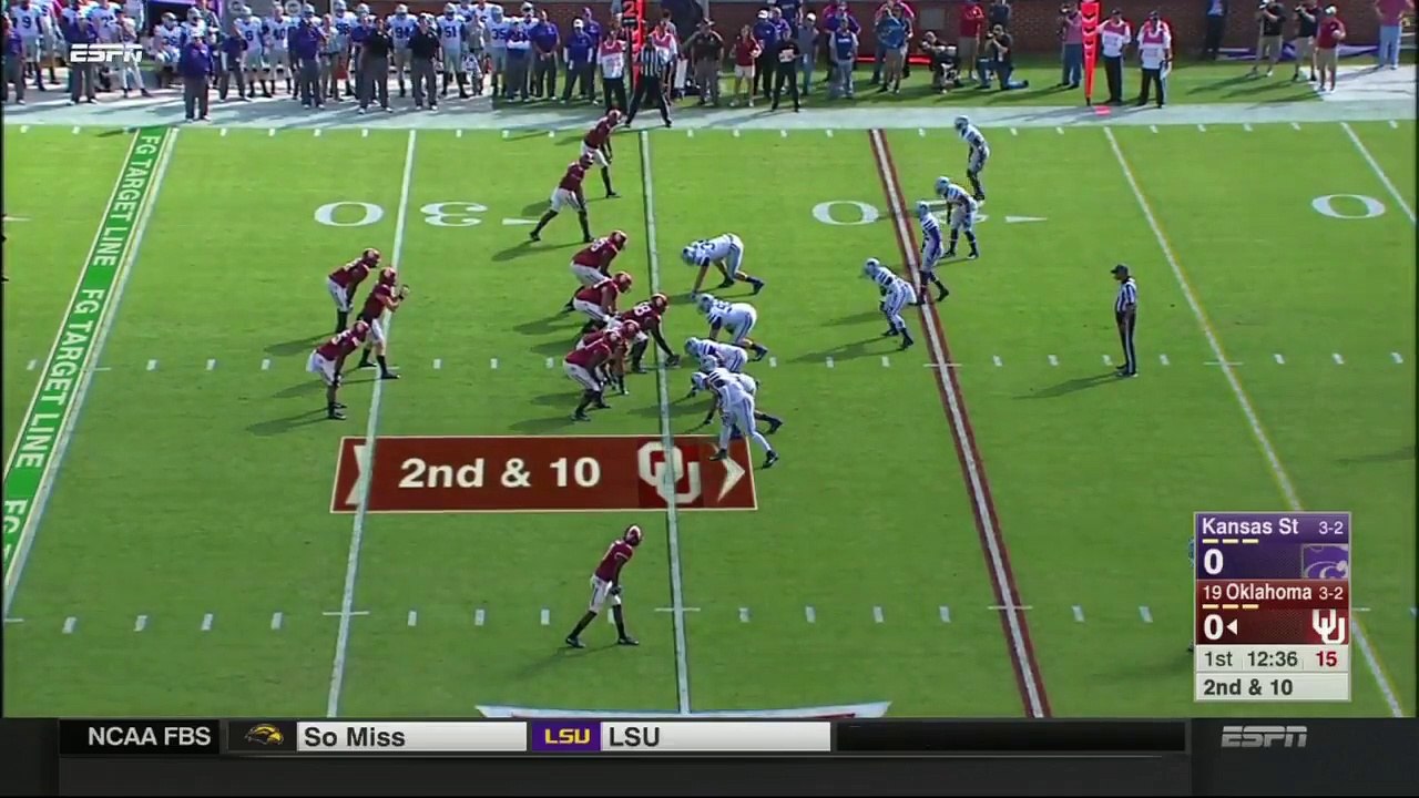 Kansas State at Oklahoma | 2016 Big 12 Football Highlights