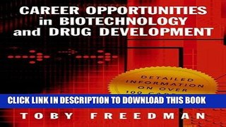 [DOWNLOAD] PDF Career Opportunities in Biotechnology and Drug Development Collection BEST SELLER