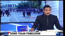 Demo Tolak Pemecatan PNS Berlangsung Ricuh