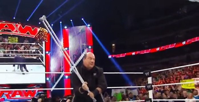 Wwe Raw 25 July 2016 Brock Lesnar Return but is surprised of The Triple H Full HD Look whats happen