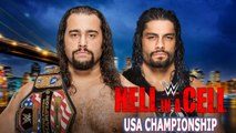 Roman Reigns (c) vs. Rusev WWE 2K17 HELL IN A CELL 2016 USA CHAMPIONSHIP - HELL IN A CELL MATCH HD Gameplay Simulation