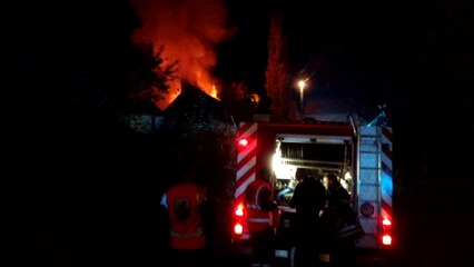 Incendie A La Rue Des Vallee