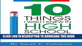 [BOOK] PDF 10 Things I Wish I Knew In High School Collection BEST SELLER