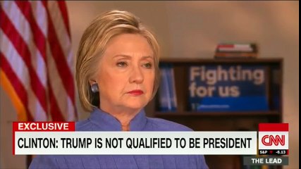 Hillary Clinton rails against Trump but her peeps are stirring up trouble