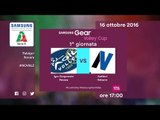 Novara - Bolzano 3-0 - Highlights - 1^ Giornata - Samsung Gear Volley Cup 2016/17