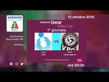 Club Italia vs Casalmaggiore 2-3 - Highlights - 1^ Giornata - Samsung Gear Volley Cup 2016/17