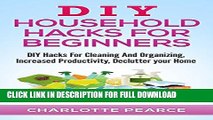 [PDF] DIY Household Hacks for Beginners: DIY Hacks For Cleaning And Organizing, Increased