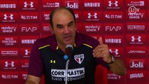 Ricardo Gomes enaltece a troca de passes e a inspiração na vitória do São Paulo