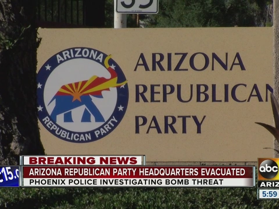 'All clear' given after bomb threat reported at Phoenix GOP headquarters
