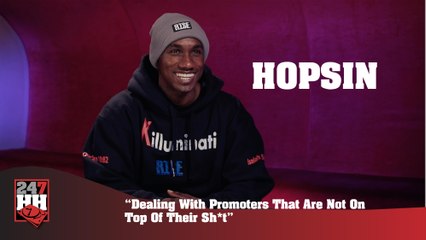 Hopsin - Dealing With Promoters That Are Not On Top Of Their Sh*t (247HH Exclusive) (247HH Exclusive)