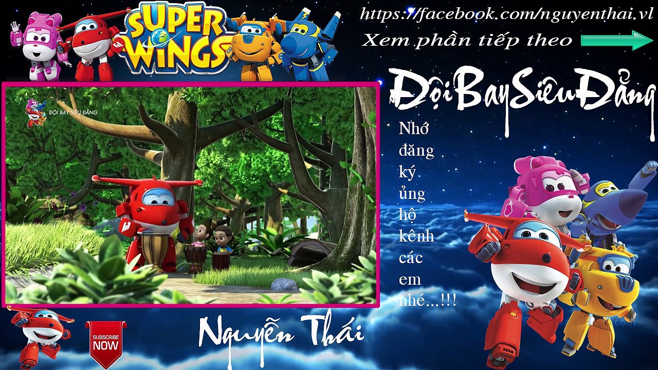 Phim Hoạt Hình Đội Bay Siêu Đẳng HTV3 Super Wings Phần 14