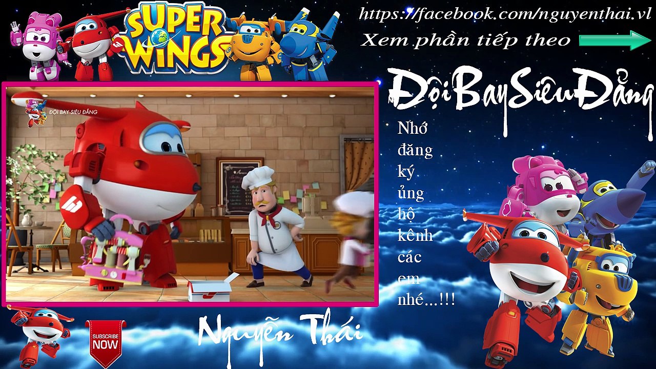 Phim Hoạt Hình Đội Bay Siêu Đẳng HTV3 Super Wings Phần 19