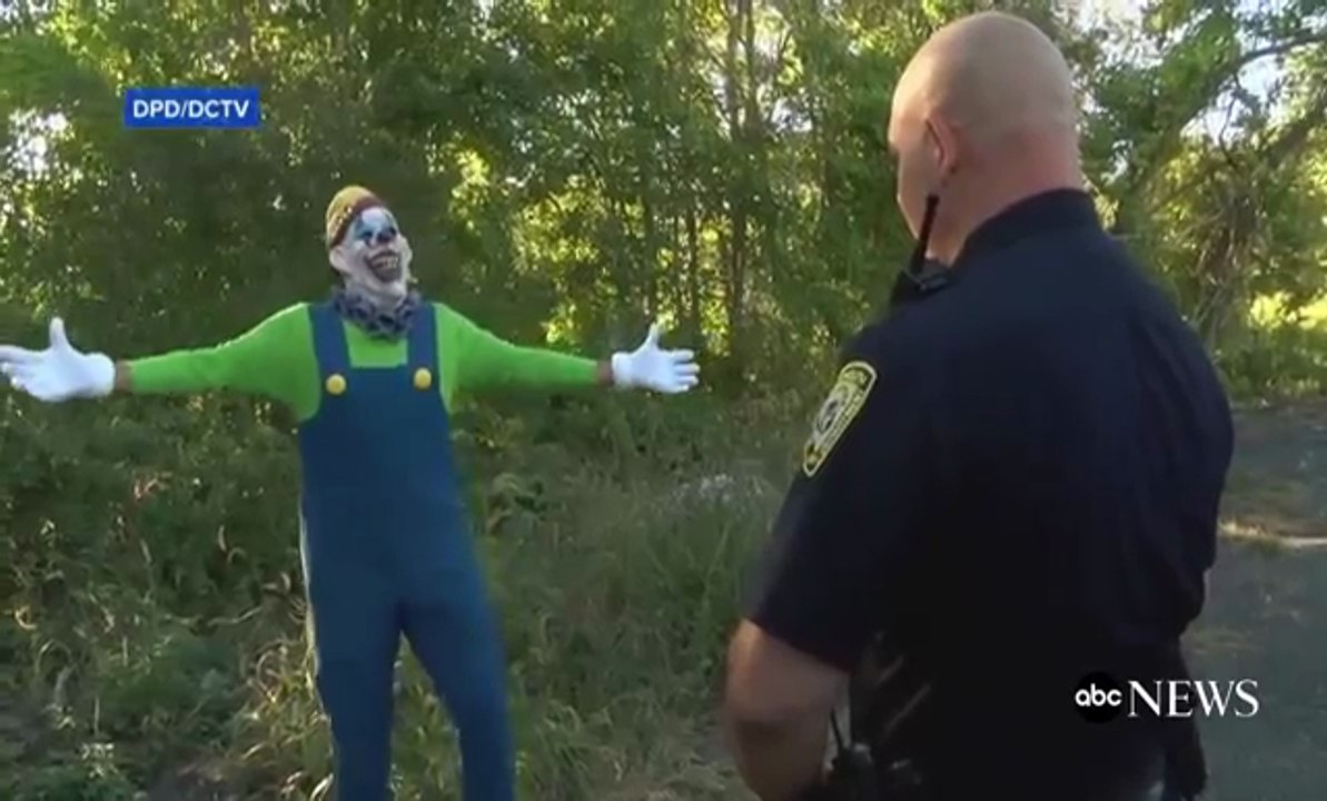 Massachusetts Police Release Hilarious Video Warning Against Clown Activity