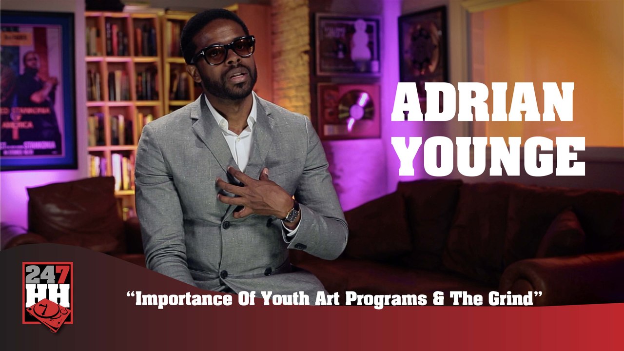 Adrian Younge - Importance Of Youth Art Programs And The Grind (247HH Exclusive) (247HH Exclusive)