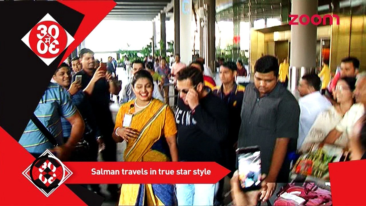 Salman Khan Travels In True Star Style, Did Sonam Take A Pot Shot At Deepika's Sex Life