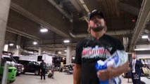 AJ Styles arrives for WrestleMania 32 at AT&T Stadium