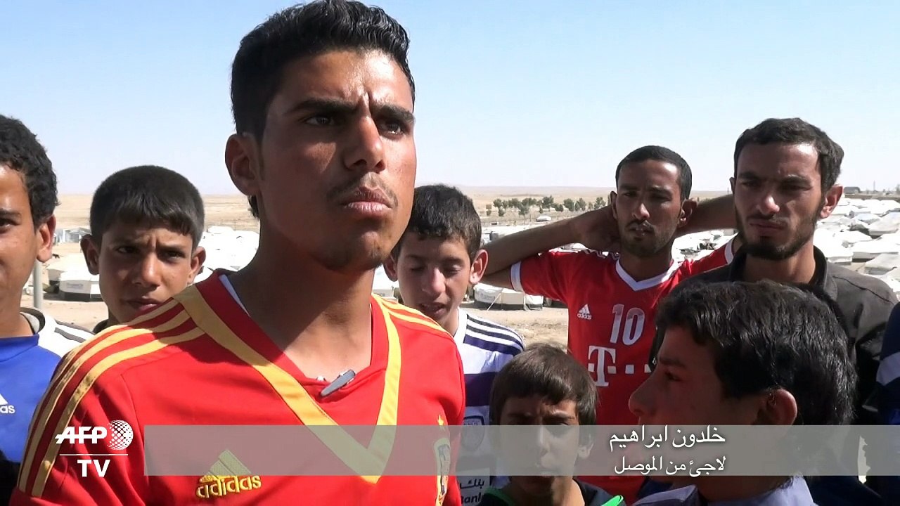 عائلات عراقية من الموصل تلجأ الى مخيم الهول شرق...