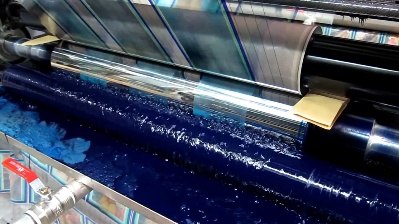 8 color press rotogravure