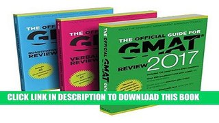 [DOWNLOAD] PDF BOOK The Official Guide to the GMAT Review 2017 Bundle + Question Bank + Video