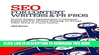 [Read PDF] SEO for Content Writers and PR Pros Download Online