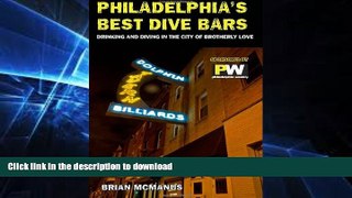 FAVORITE BOOK  Philadelphia s Best Dive Bars: Drinking and Diving in the City of Brotherly Love
