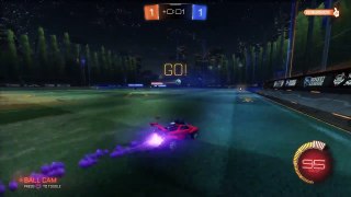 Rocket League® - Off wall Double touch freestyle