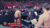 WWE Network: The League of Nations attacks Roman Reigns in the Royal Rumble Match: Royal Rumble 2016