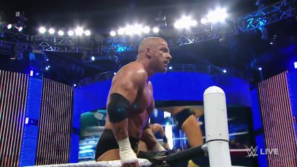 Roman Reigns brutalizes Triple H: Raw, March 14, 2016