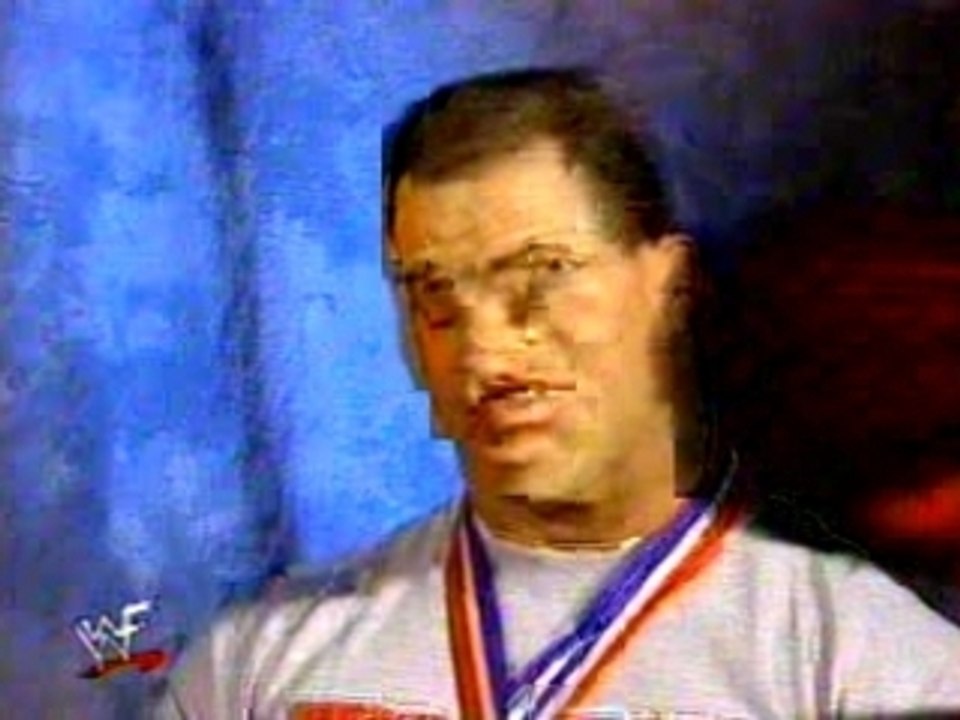 WWE - Kurt Angle's Hilarious 'Interview' with The Rock