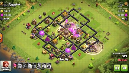 NEW TH8 FARMING BASE 2016 WITH BOMB TOWER (Update October) #16